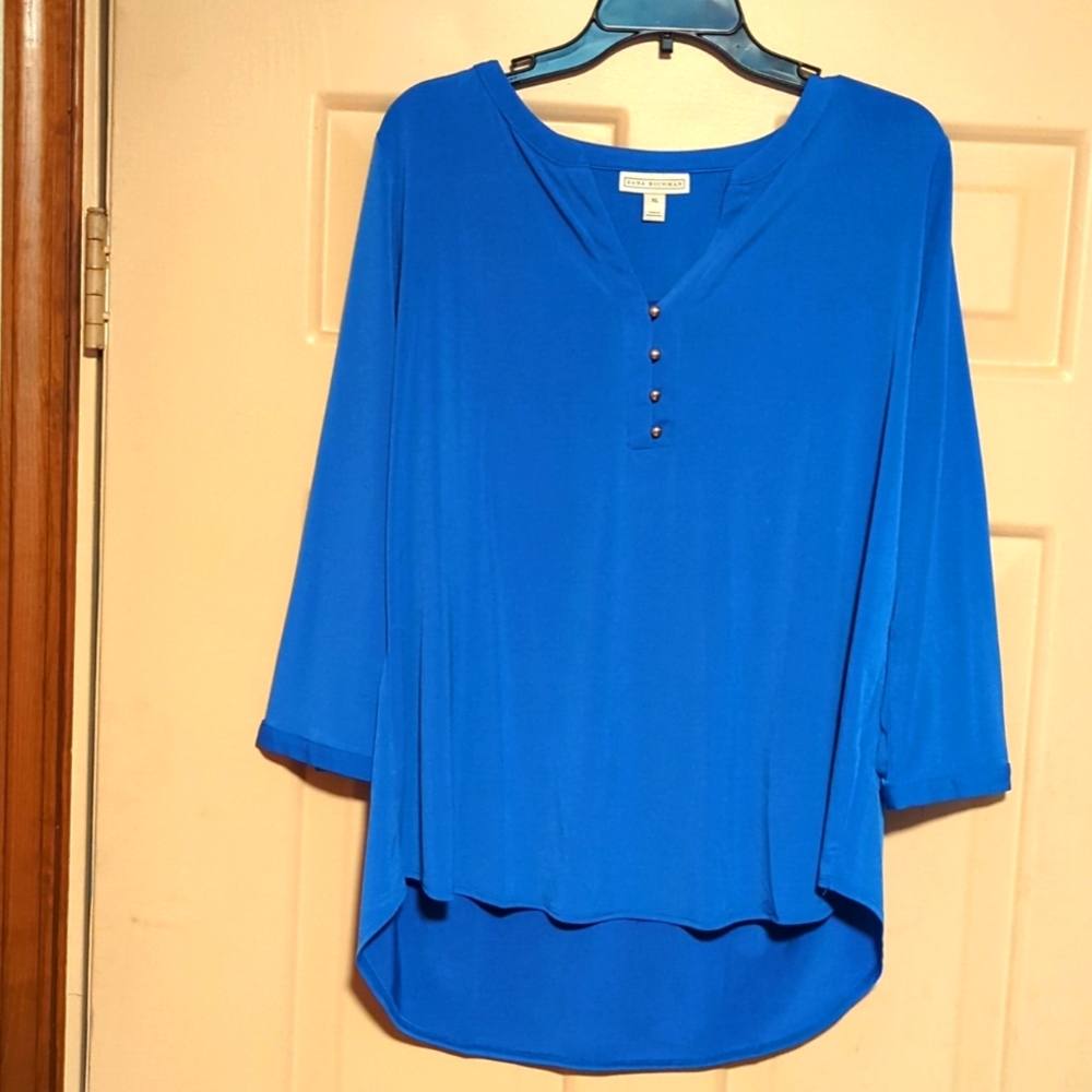 Dana Buchman xl 3/4 sleeve top